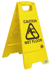 wet floor